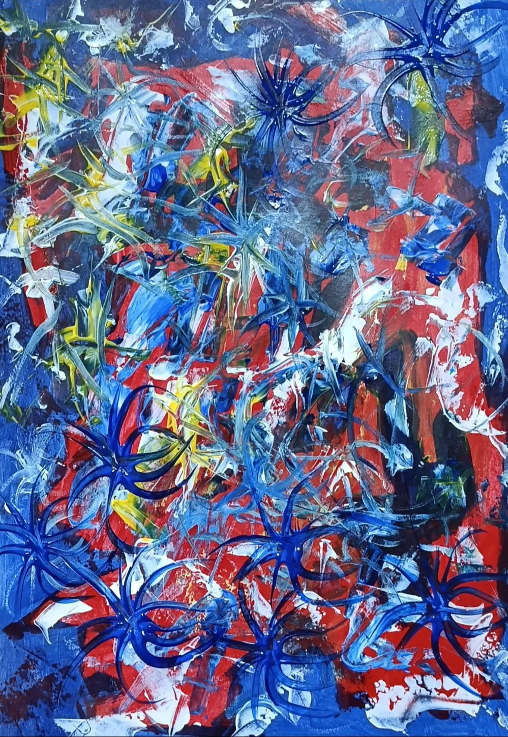 Contrapunto, pintura de Pedro Luis Arellano