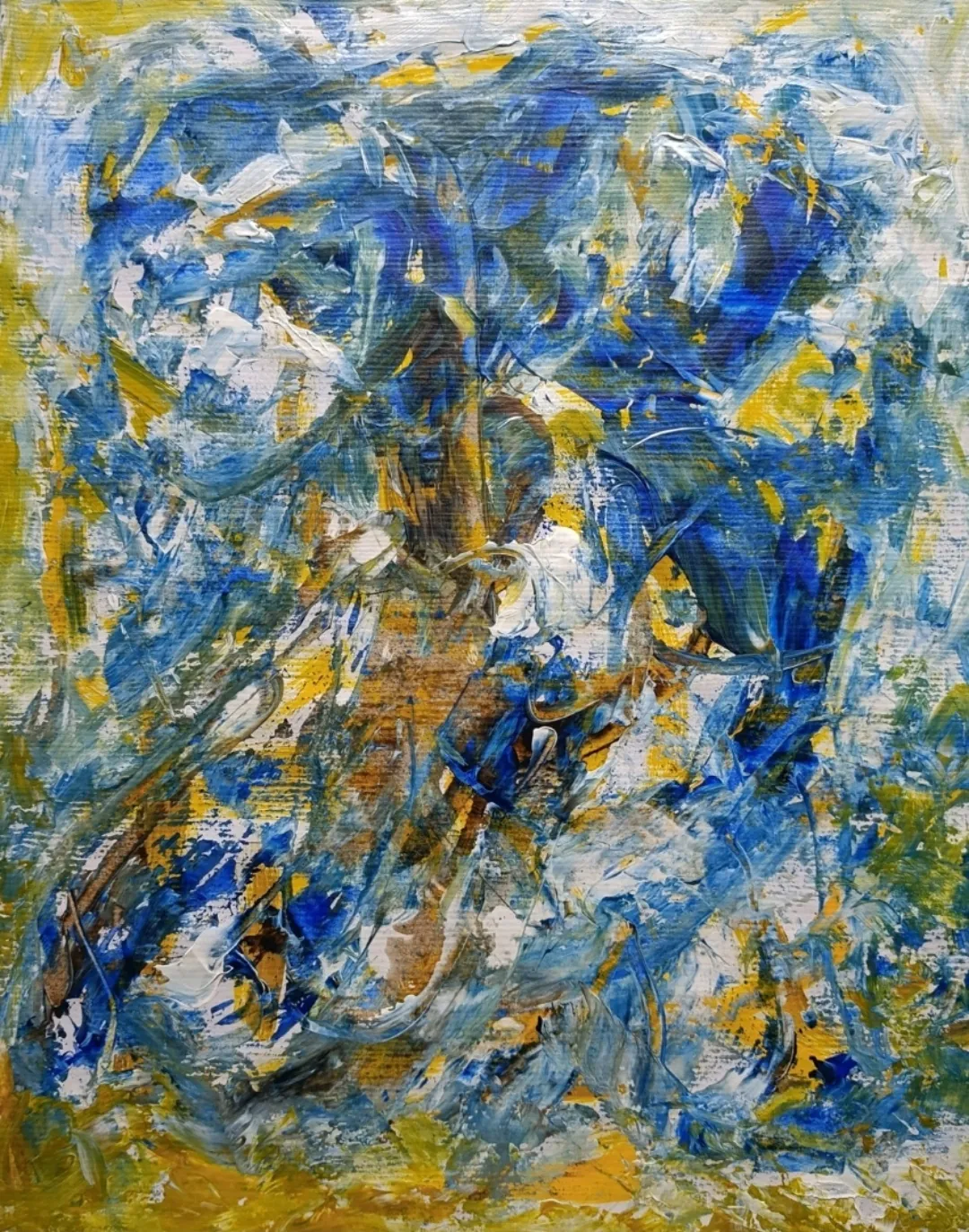 Niebla, pintura de Pedro Luis Arellano